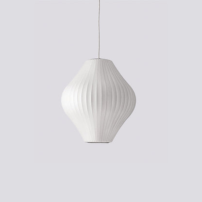 Élise Mulberry Silk Pendant Lamp