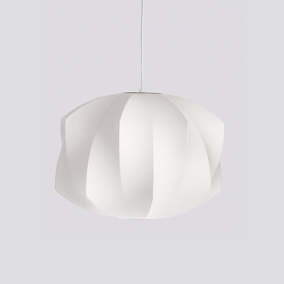 Élise Mulberry Silk Pendant Lamp