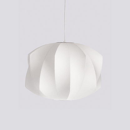 Élise Mulberry Silk Pendant Lamp