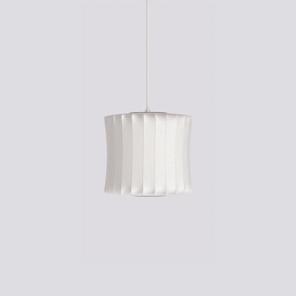 Élise Mulberry Silk Pendant Lamp