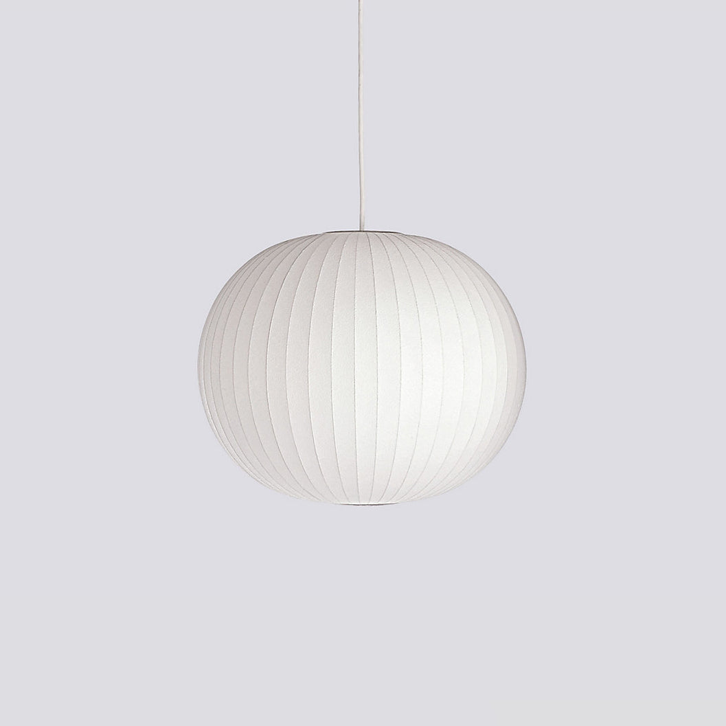 Élise Mulberry Silk Pendant Lamp