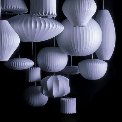 Élise Mulberry Silk Pendant Lamp