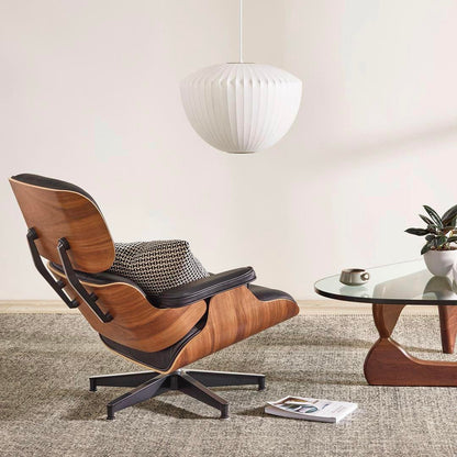 Élise Mulberry Silk Pendant Lamp