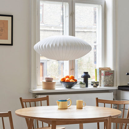Élise Mulberry Silk Pendant Lamp