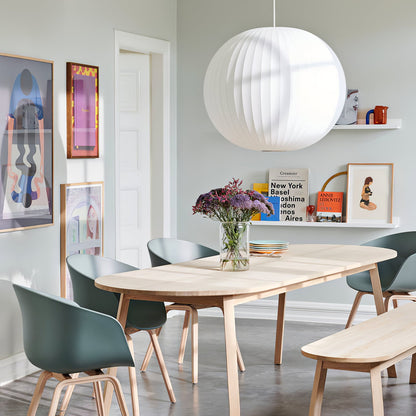 Élise Mulberry Silk Pendant Lamp