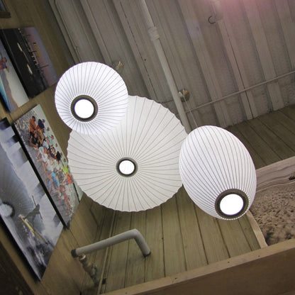 Élise Mulberry Silk Pendant Lamp
