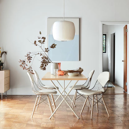 Élise Mulberry Silk Pendant Lamp