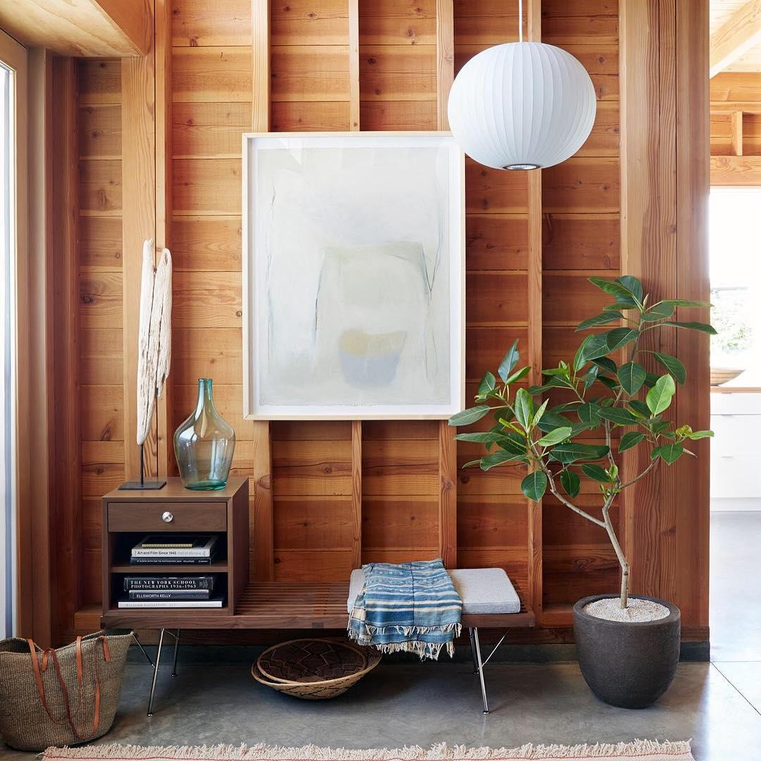 Élise Mulberry Silk Pendant Lamp