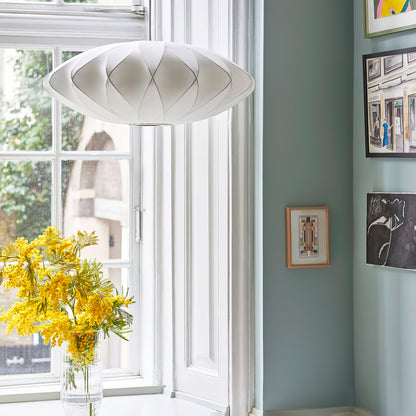 Élise Mulberry Silk Pendant Lamp