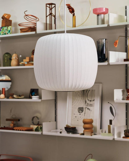 Élise Mulberry Silk Pendant Lamp