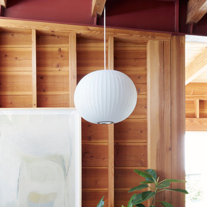 Élise Mulberry Silk Pendant Lamp