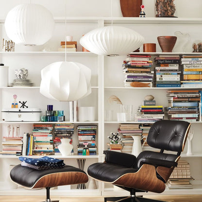 Élise Mulberry Silk Pendant Lamp