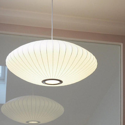Élise Mulberry Silk Pendant Lamp