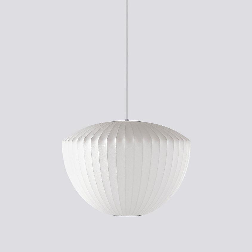 Élise Mulberry Silk Pendant Lamp
