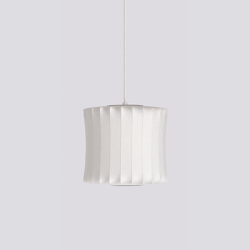 Élise Mulberry Silk Pendant Lamp
