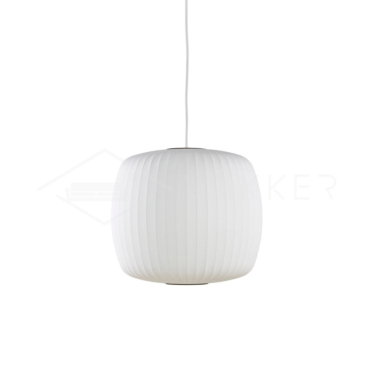 Élise Mulberry Silk Pendant Lamp