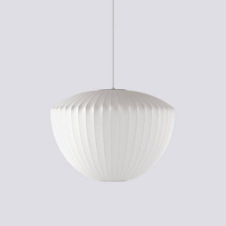 Élise Mulberry Silk Pendant Lamp