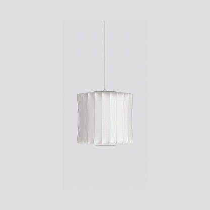 Élise Mulberry Silk Pendant Lamp