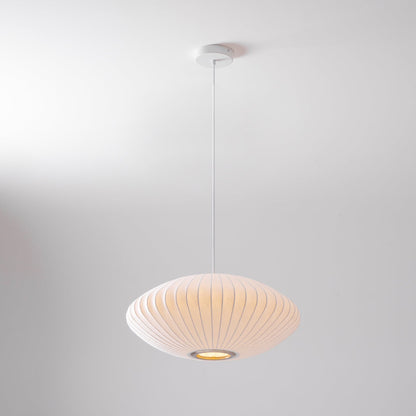 Élise Mulberry Silk Pendant Lamp