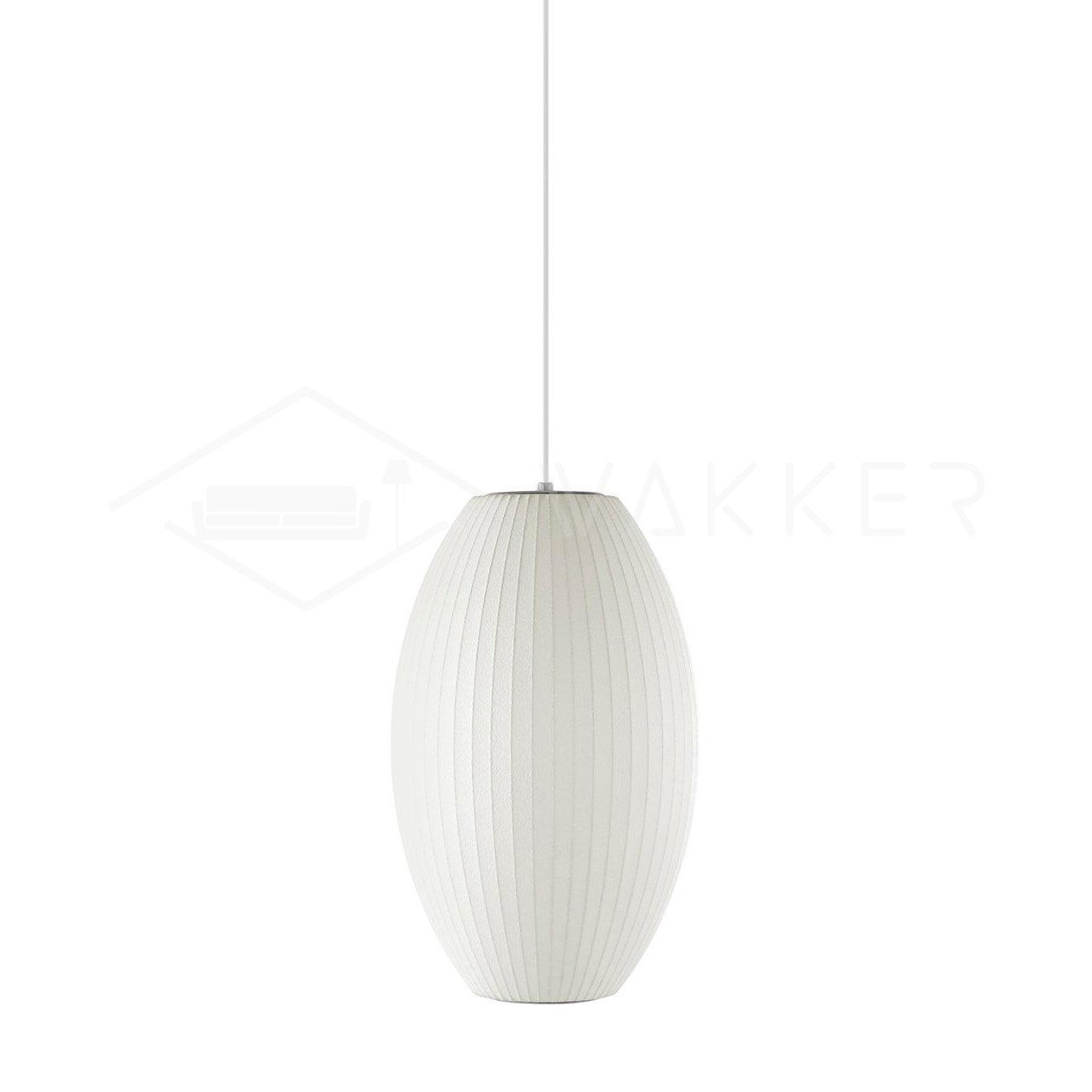 Élise Mulberry Silk Pendant Lamp