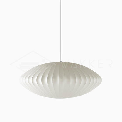 Élise Mulberry Silk Pendant Lamp