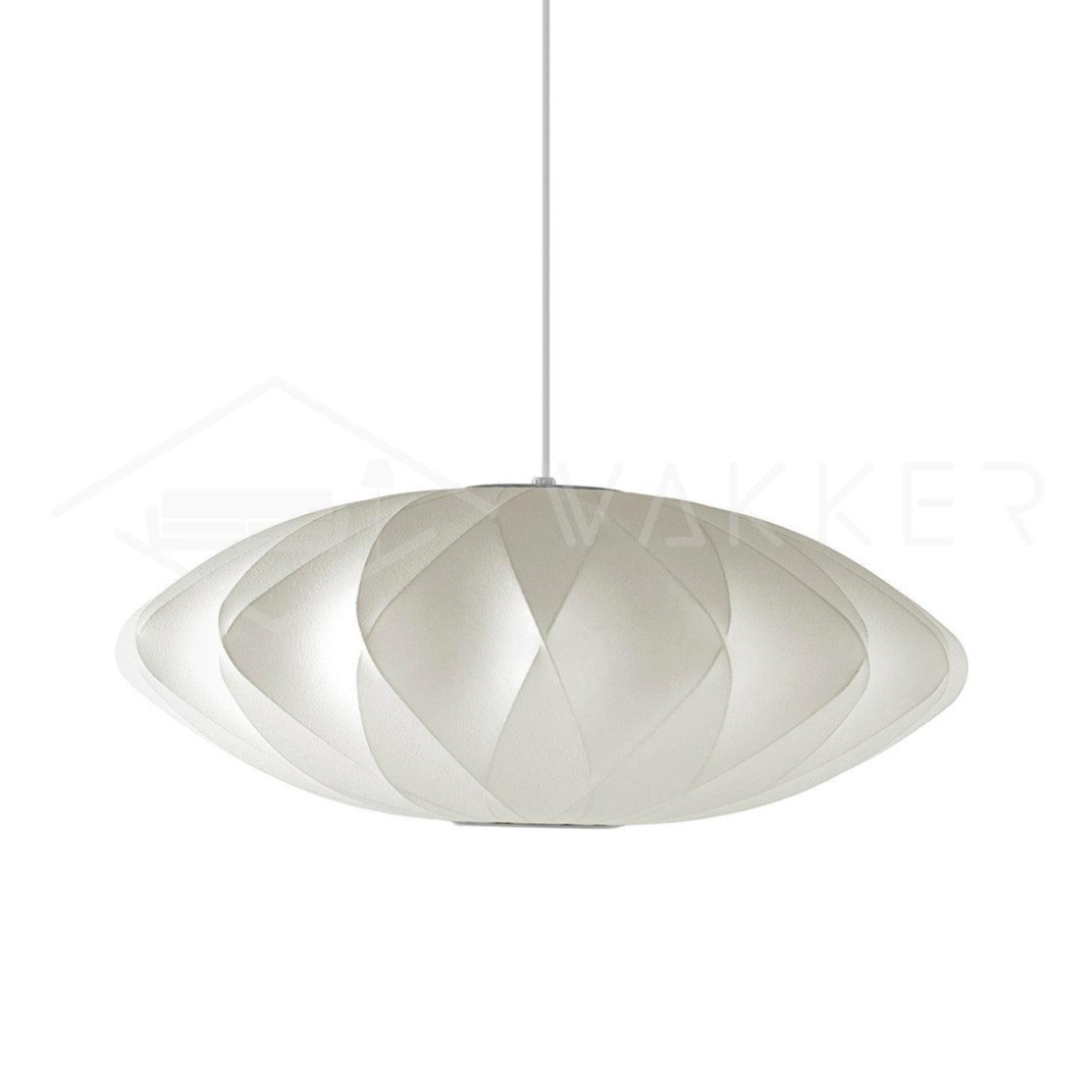 Élise Mulberry Silk Pendant Lamp