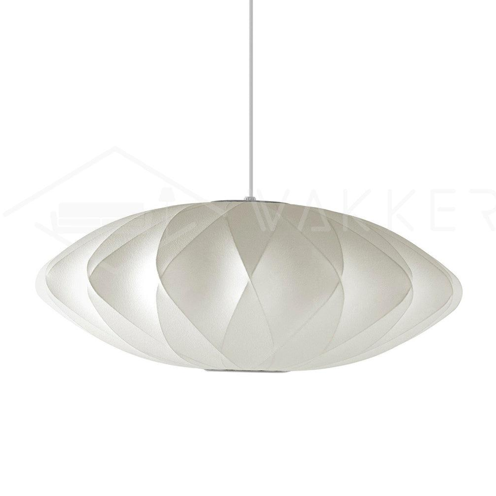 Élise Mulberry Silk Pendant Lamp