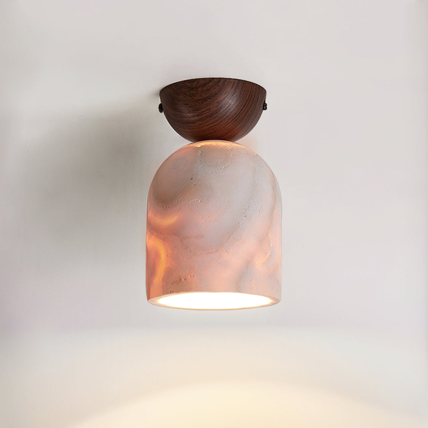 Noncu Travertine Ceiling Lamp