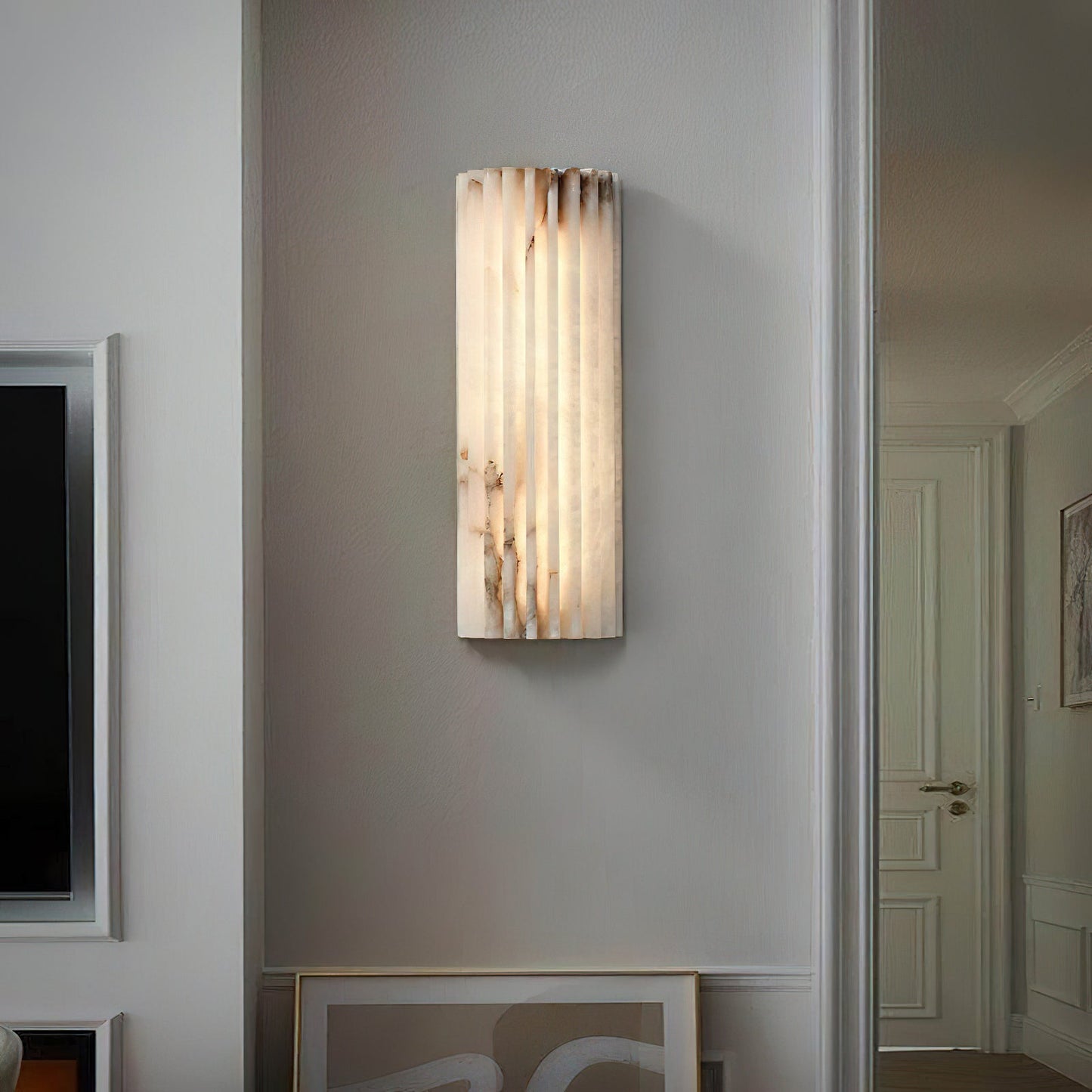 Ondas Alabaster Wall Lamp