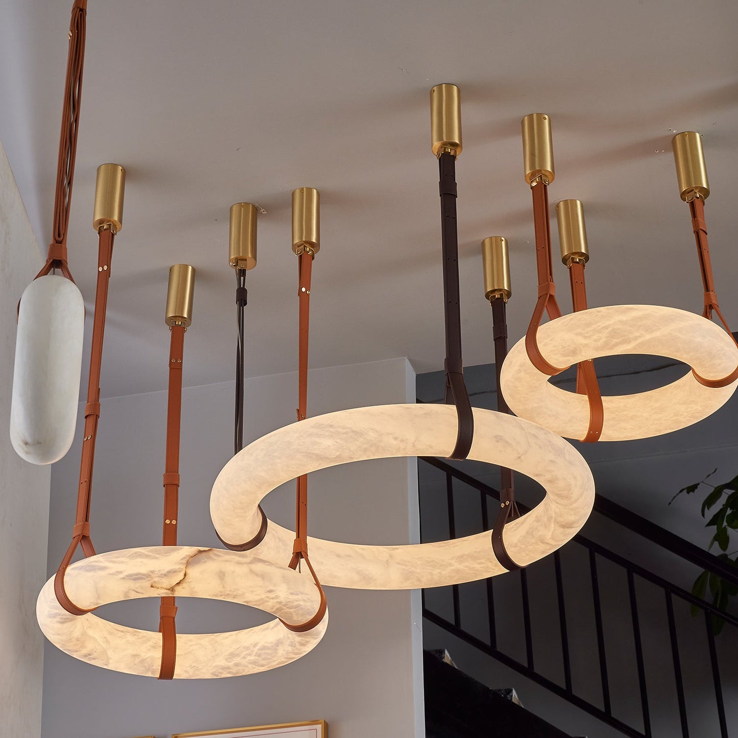 Oslo Alabaster Pendant Light A
