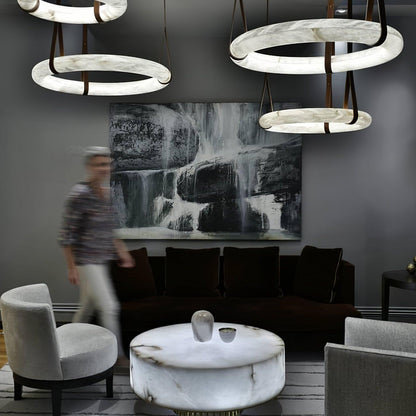 Oslo Alabaster Pendant Light B