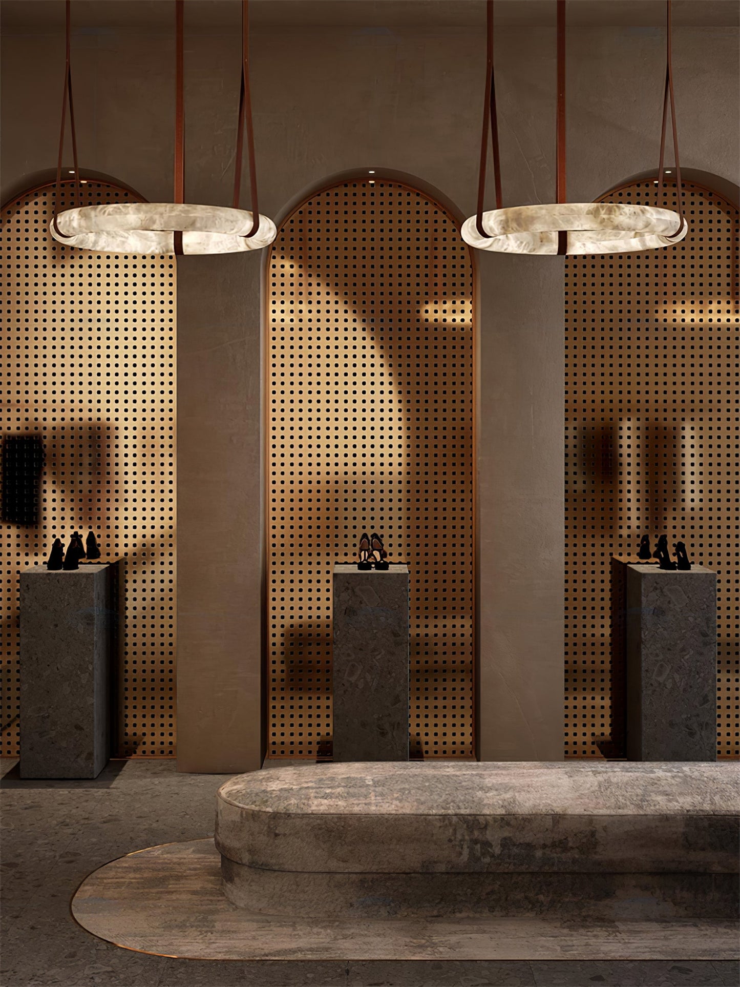 Oslo Alabaster Pendant Light A