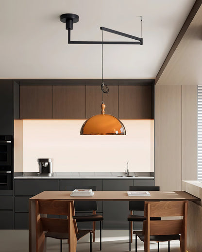 Pallade Swing Arm Pendant Light