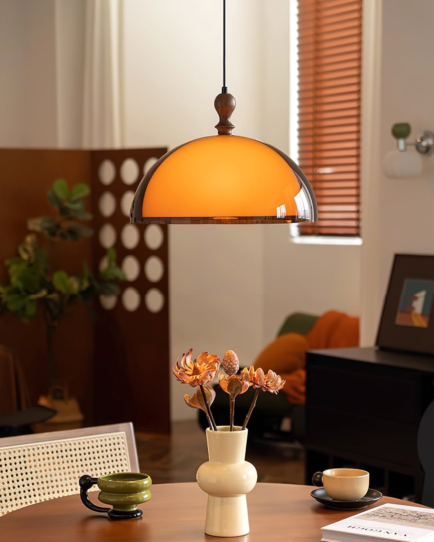 Pallade Swing Arm Pendant Light