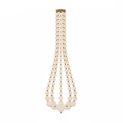 Pearl Necklace Balls Chandelier
