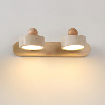 Piero Travertine Wall Lamp