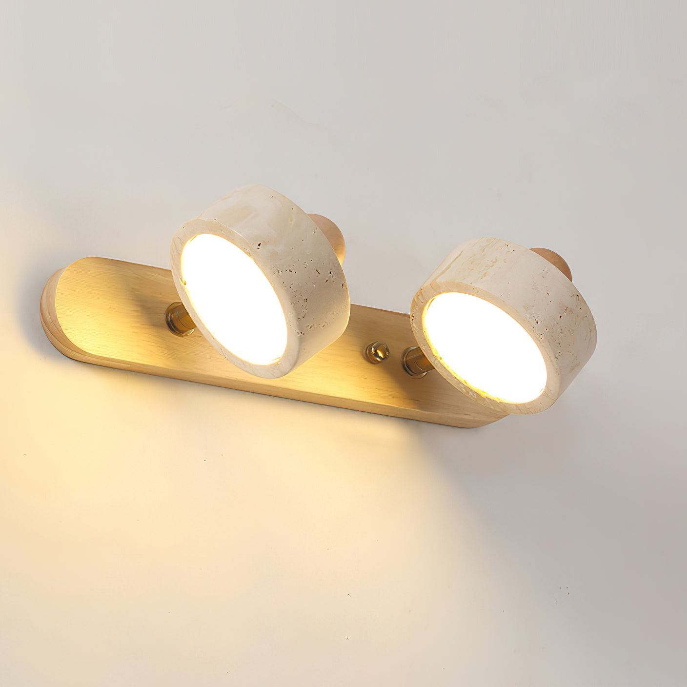 Piero Travertine Wall Lamp