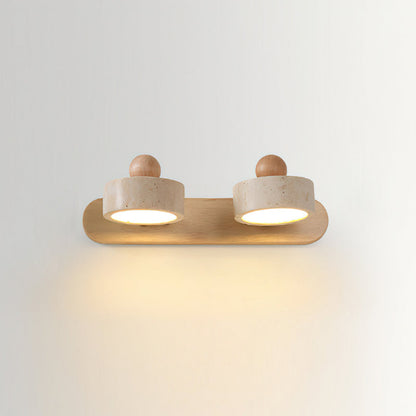 Piero Travertine Wall Lamp