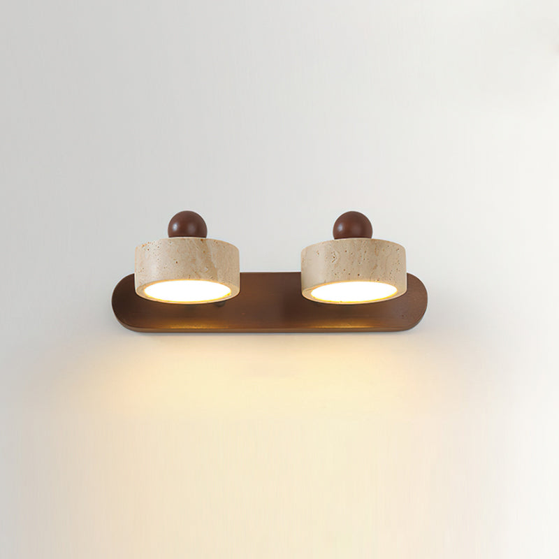 Piero Travertine Wall Lamp