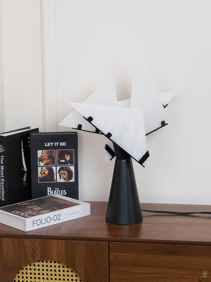 Pierre Chareau Alabaster Table Lamp