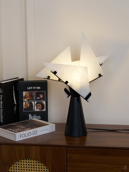 Pierre Chareau Alabaster Table Lamp