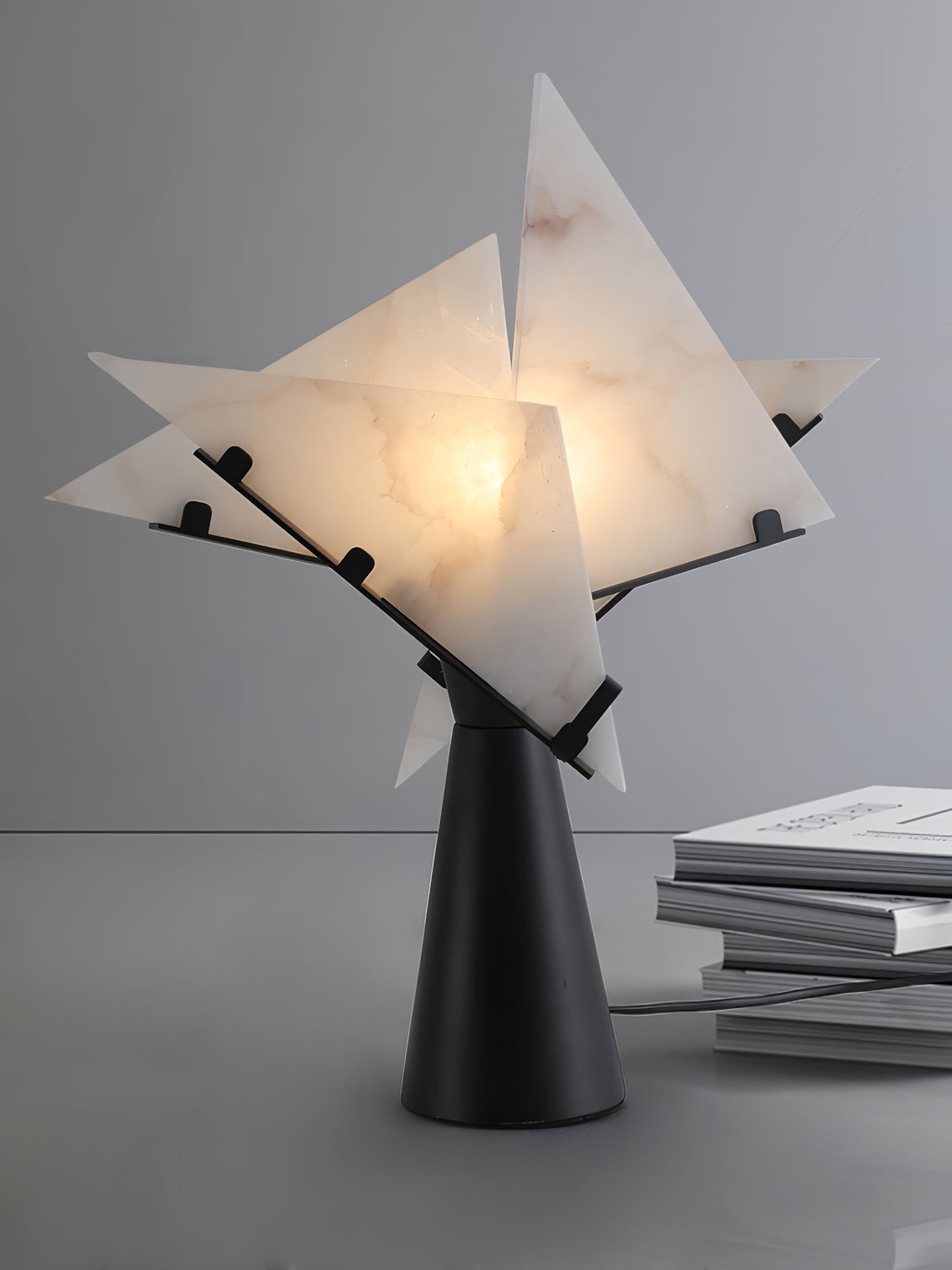 Pierre Chareau Alabaster Table Lamp