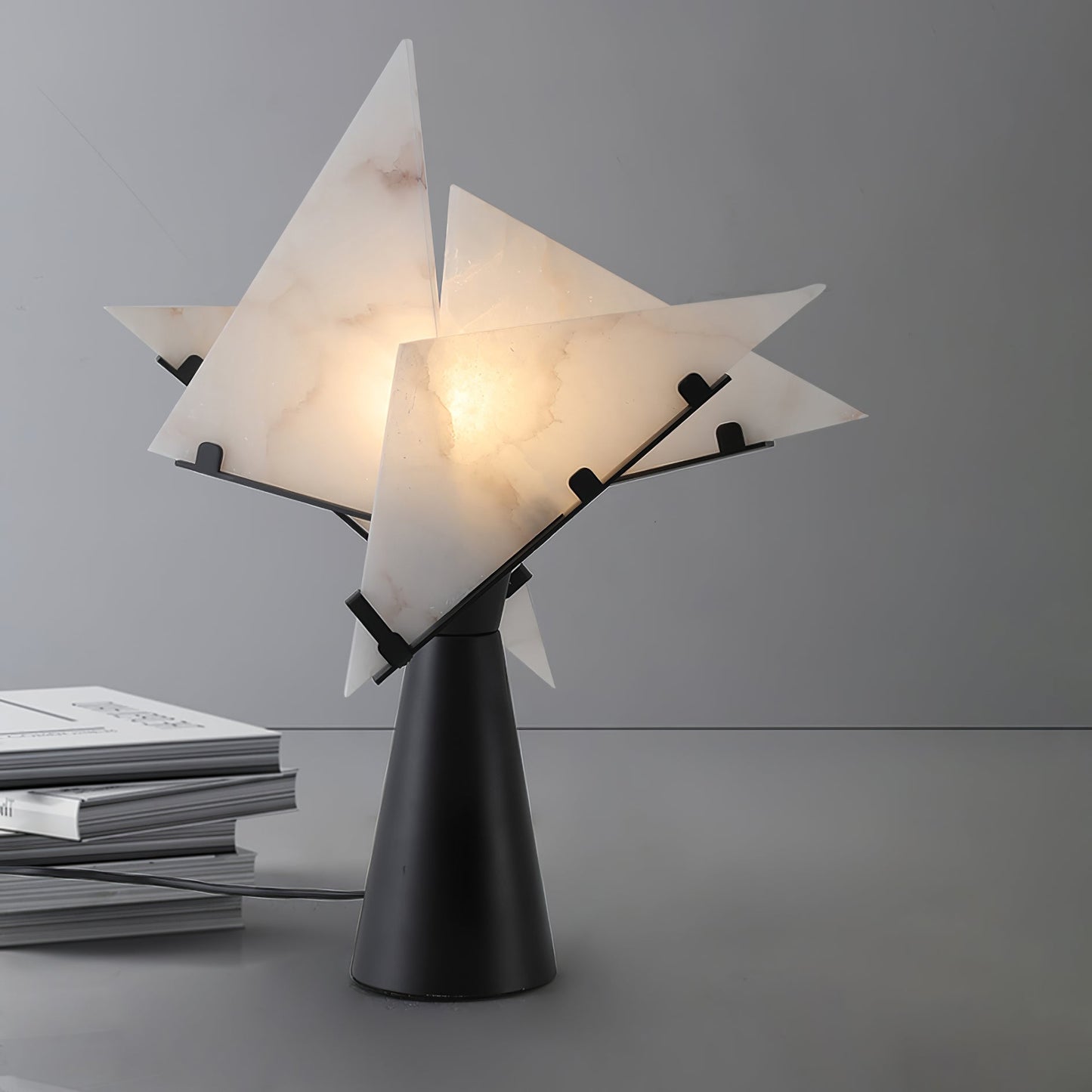 Pierre Chareau Alabaster Table Lamp