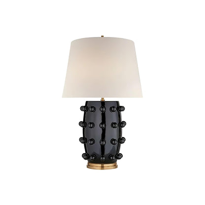 Polka Dot Porcelain Table Lamp