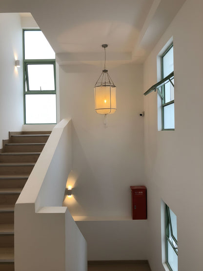 Provence Linen Pendant Light