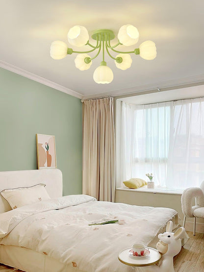 Pumpkin Matcha Ceiling Lamp
