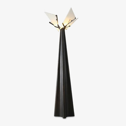 Religieuse Alabaster Floor Lamp