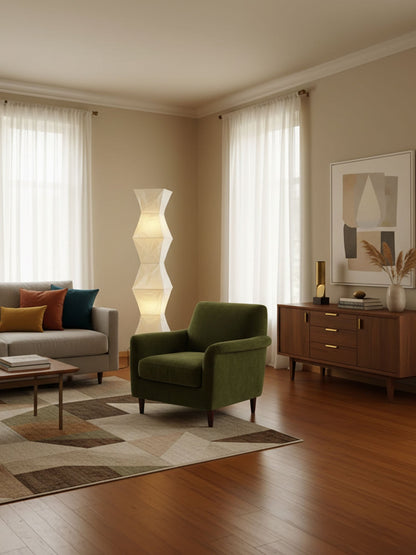 Elena Rice Paper Floor Lamp
