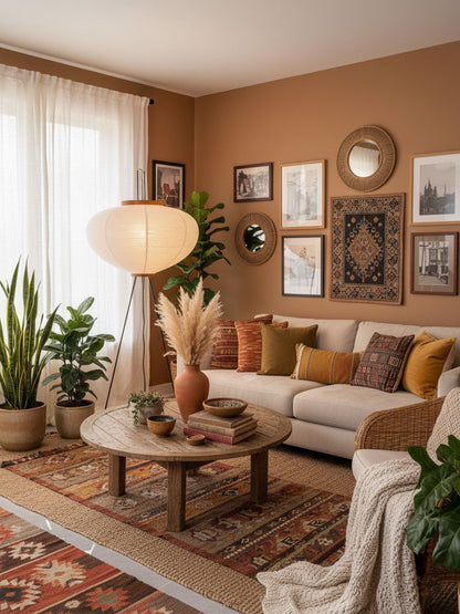 Elena Rice Paper Floor Lamp