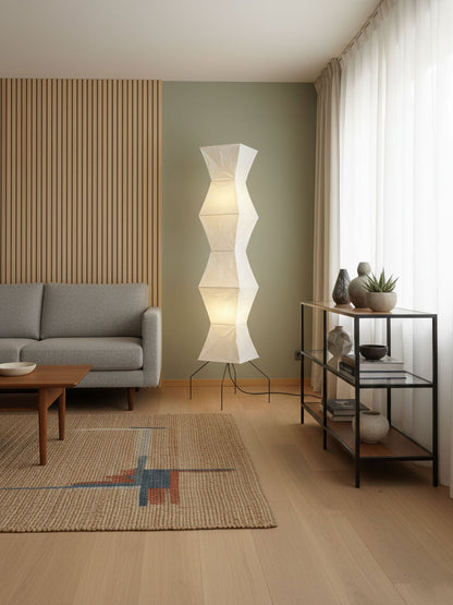 Elena Rice Paper Floor Lamp